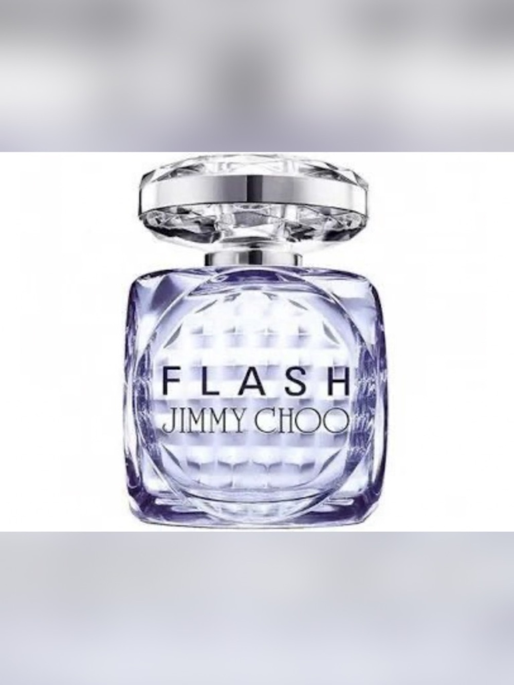 Jimmy Choo Flash Perfume Bottle - Light Lavender and Silver EDP